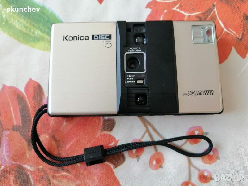 Ретро фотоапарат KONICA DISC 15, снимка 1