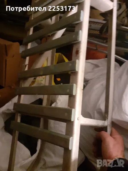  Стара съветска алуминиеви шейна, снимка 1