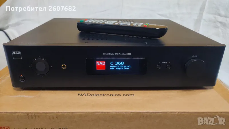 NAD C368 - Hybrid Digital DAC Amplifier, снимка 1