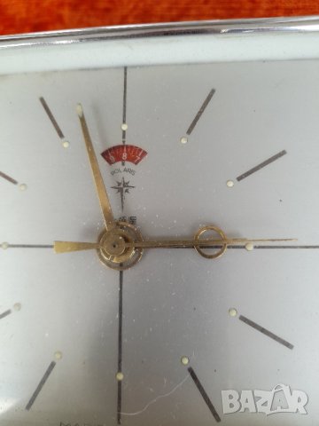 Стар механичен будилник , снимка 5 - Антикварни и старинни предмети - 42376773