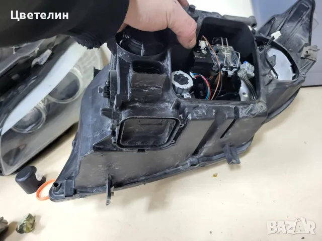 Десен фар BMW E90 E91 Facelift Незавиващ desen far бмв 90 91 фейс, снимка 8 - Части - 49017162