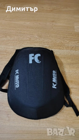 Мото раница, аеродинамична, твърда, FC Moto