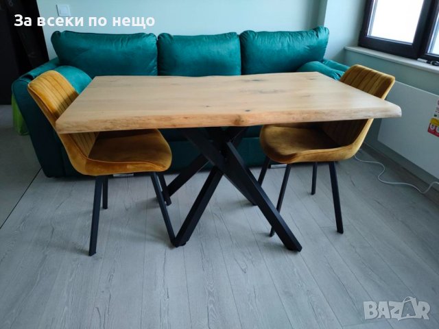 Ръчно изработен плод и крака за маса