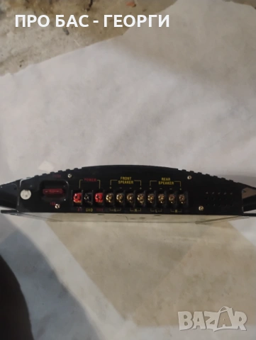 Marquant MCA-475 4-канален автомобилен аудио усилвател. Запазен, снимка 2 - Аудиосистеми - 53131343