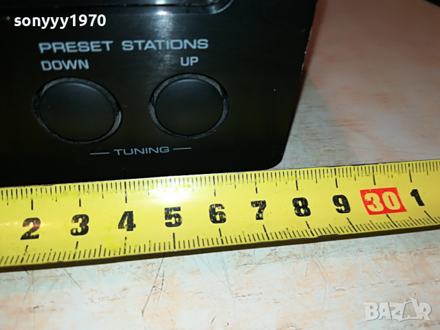 YAMAHA TX-10 STEREO TUNER-ВНОС SWISS 1004222137, снимка 11 - Ресийвъри, усилватели, смесителни пултове - 36411961