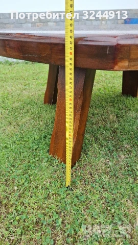 Дървена маса тип софра , снимка 9 - Маси - 50640837