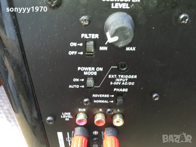 SUB-TS11 HARMAN/KARDON SUBWOOFER-ВНОС SWISS 0110251458, снимка 8 - Тонколони - 51908197