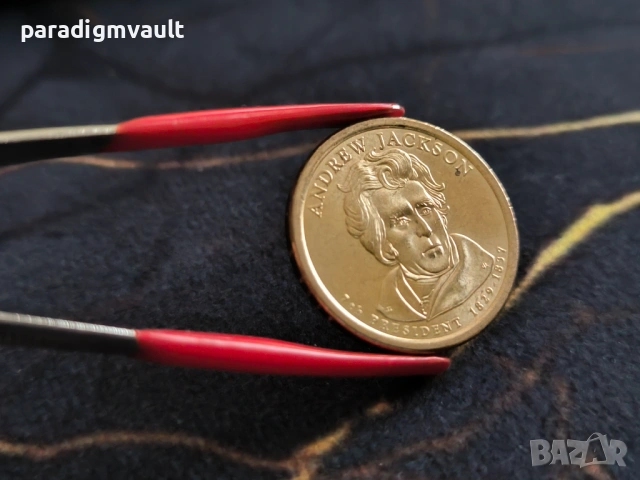 Монета - САЩ - 1 долар (Андрю Джаксън) UNC | 2008г.