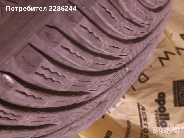 Четири зимни гуми Kleber Krisalp 215/55/17., снимка 5 - Гуми и джанти - 52905090