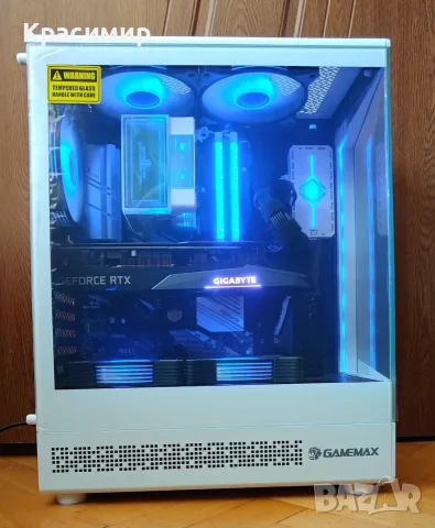 Геймърски компютър Ryzen 5700x, GeForce RTX 3070,32gb ddr4,1tb nvme