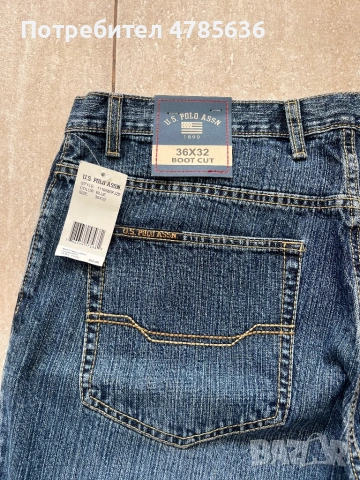 Нови дънки U.S. Polo Assn с етикет - 36х32, снимка 5 - Дънки - 54179411