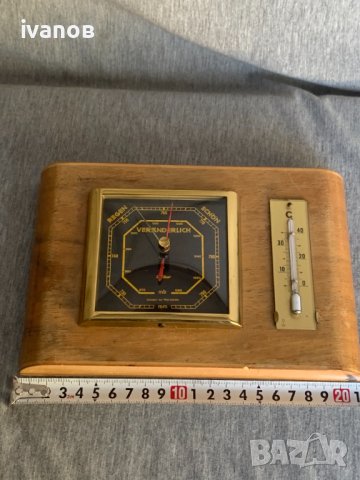 барометър и термометър , снимка 1