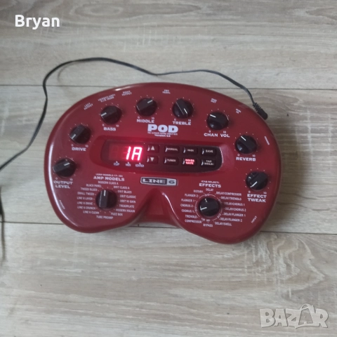Line 6 pod 2.0 процесор за китара, снимка 1