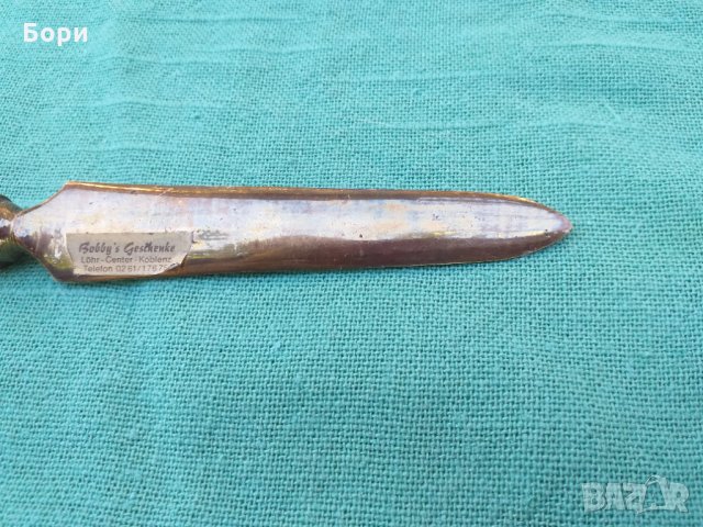 Немски нож за писма, снимка 6 - Други ценни предмети - 34254961