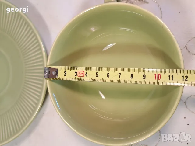 чаша с чинийка Villeroy &boch с две дръжки 25/3, снимка 4 - Чаши - 50107425