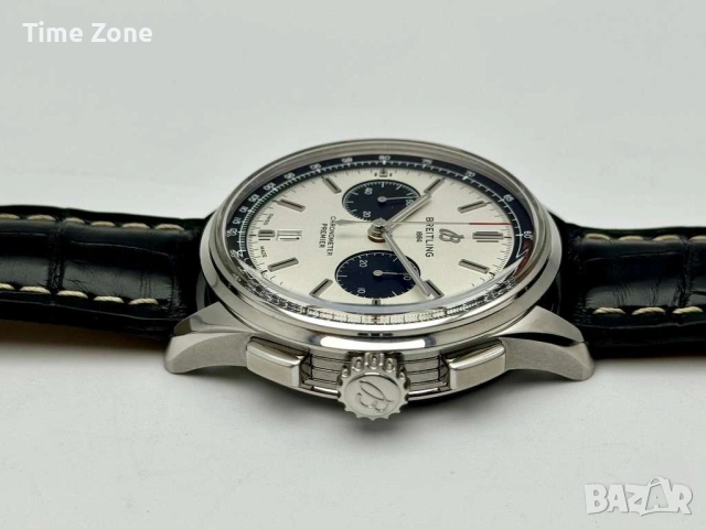 Breitling Premier B01 Chronograph 42mm Panda Dial, снимка 7 - Мъжки - 54047889