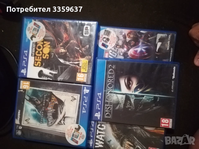 Слушалки маши преси игри за PlayStation 4 и др , снимка 2 - Друга електроника - 54163673