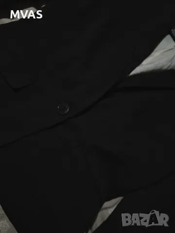 H&m Дамско черно вталено класическо сако XS S, снимка 4 - Сака - 49534279