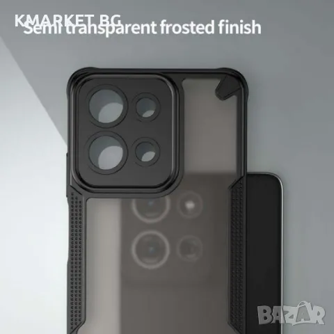 Motorola Moto G75 5G Armor Glaze PC + TPU Калъф и Протектор, снимка 8 - Калъфи, кейсове - 49010272