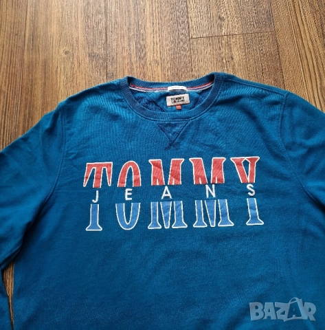 Страхотнен мъжки суитчър TOMMY HILFIGER размер 2XL , снимка 3 - Суичъри - 52327507