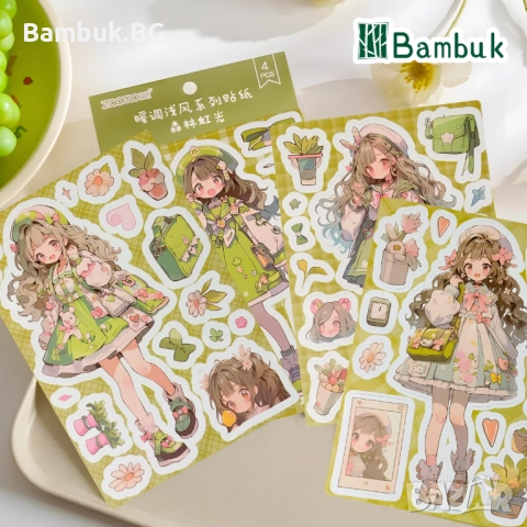 Стикери "Floralisa", снимка 6 - Ученически пособия, канцеларски материали - 52617884