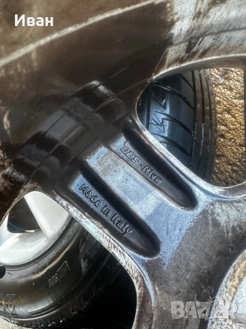 Алуминиеви джанти 5х112 с гуми Bridgestone, снимка 6 - Гуми и джанти - 52233958