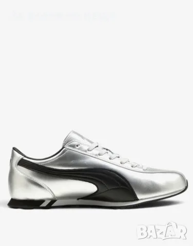 PUMA Sprint Metallic Silver/Black Дамски Маратонки👟Дамски Спортни Обувки Код P2990, снимка 2 - Маратонки - 56053704
