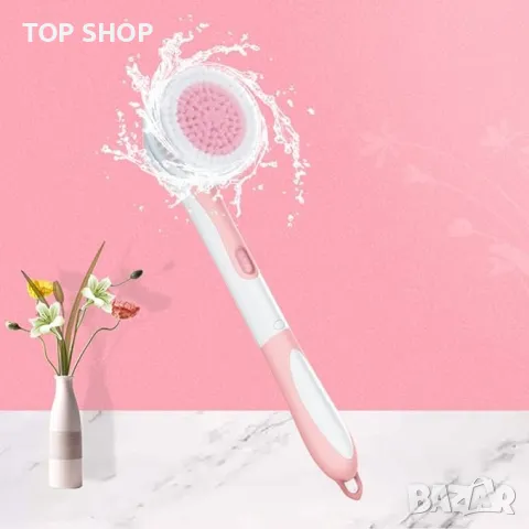 Ексфолираща козметична четка с 4 глави LSM1908 акумулаторна, снимка 15 - Маши за коса - 48494794