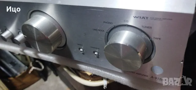 Onkyo model A-9155 стерео интегриран усилвател , снимка 6 - Ресийвъри, усилватели, смесителни пултове - 56509459