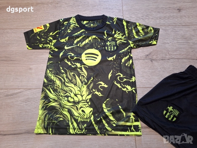 Детски екип на Барселона #Ламин Ямал #10# специално издание!, снимка 3 - Футбол - 52454638