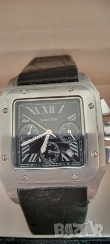 Cartier Santos , оригинален мъжки часовник , снимка 2 - Други - 53036238