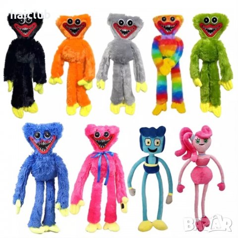 Хъги Лъги плюшена играчка/Huggy Wuggy Playtime/Попи плейтайм/Хъги, снимка 14 - Плюшени играчки - 35960551