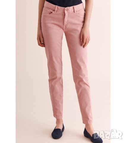 Розови памучни дамски дънки марка Tatuum 