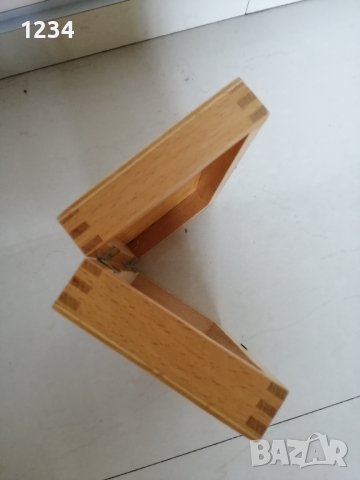Дървена кутия 20 х 10 h 4.5 cm , снимка 3 - Други стоки за дома - 37218990