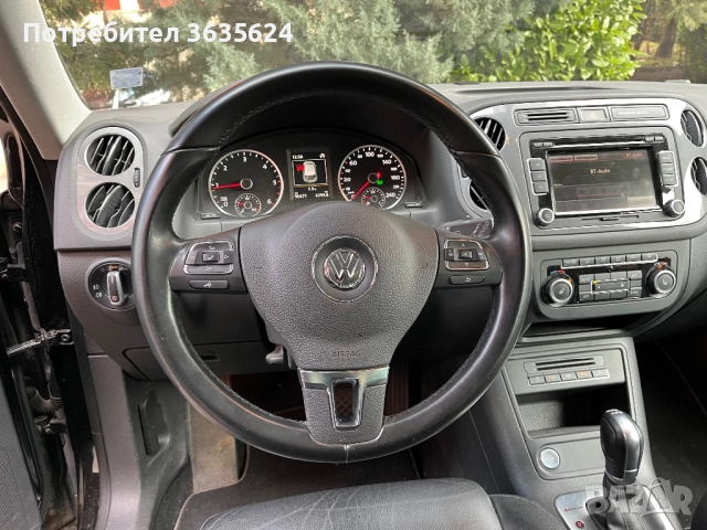 VW Tiguan 2.0 TDI 4X4 , 177к.с., 89500 км., снимка 10 - Автомобили и джипове - 52957389