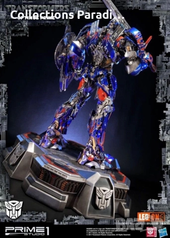 Prime 1 Studio Transformers Optimus Prime статуя фигура колекции, снимка 8 - Колекции - 54149410