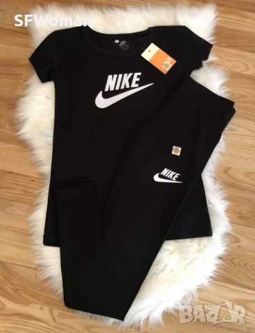 Nike дамски комплекти клин и тениска реплика, снимка 8 - Спортни екипи - 31380642