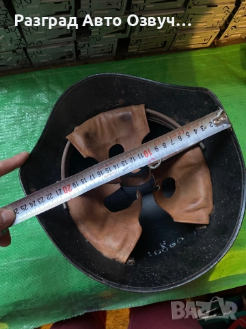 Винтидж рядък модел, качествена и красива Швейцарска каска , снимка 12 - Колекции - 52844197