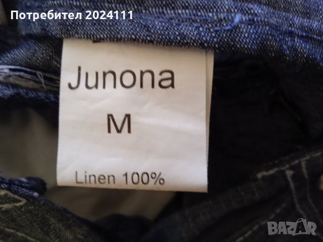 Продавам дамски ленен панталон, снимка 2 - Панталони - 40882703