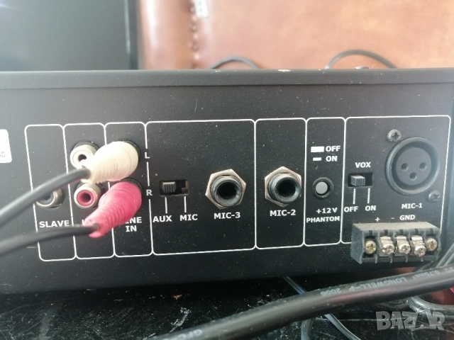 Усилвател - миксер 60W Adastra 952.969, снимка 8 - Ресийвъри, усилватели, смесителни пултове - 51887633