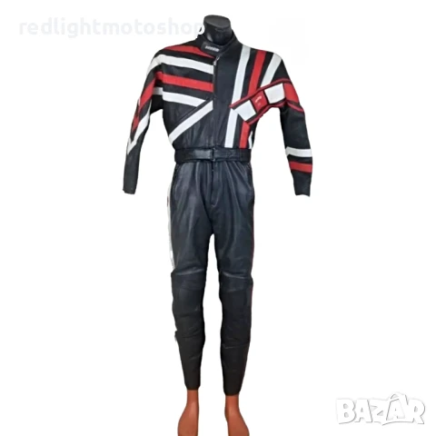 📌 5246 Harro Мъжки / Детски кожен мото екип от две части | Размер 44 | 120 лв