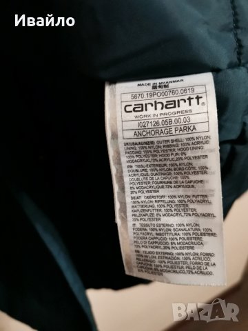 Carhartt WIP Anchorage Parka. , снимка 5 - Якета - 44263901
