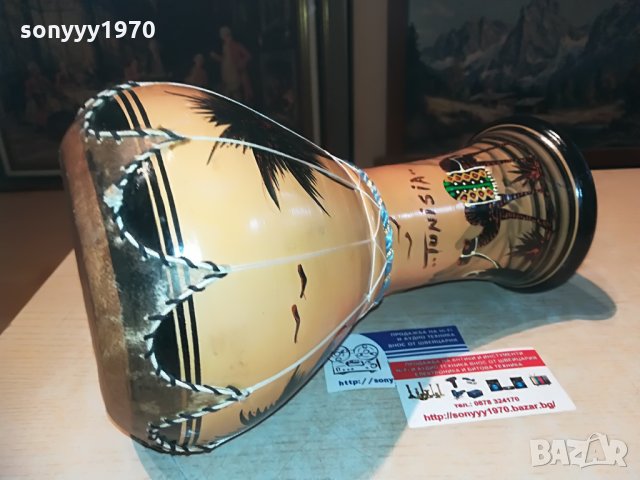 ТУНИС-КЕРАМИК-ТАРАМБУКА 28Х17СМ, снимка 2 - Колекции - 29243822