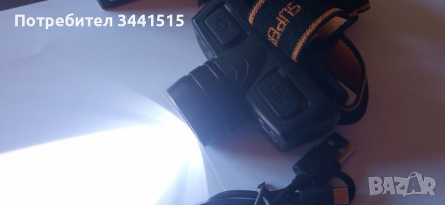 Акумулаторен челник суперярък 300LM накланяне и фокусиране SUPERFIRE HL50 Headlamp , снимка 8 - Къмпинг осветление - 38434718