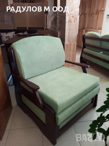 Наличен или по поръчка - Фотьойл - легло масив, снимка 5 - Дивани и мека мебел - 37454504