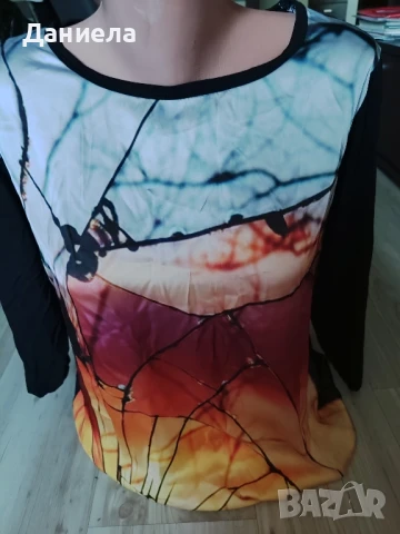 Блуза Кенсол, XXL, снимка 4 - Блузи с дълъг ръкав и пуловери - 26191893