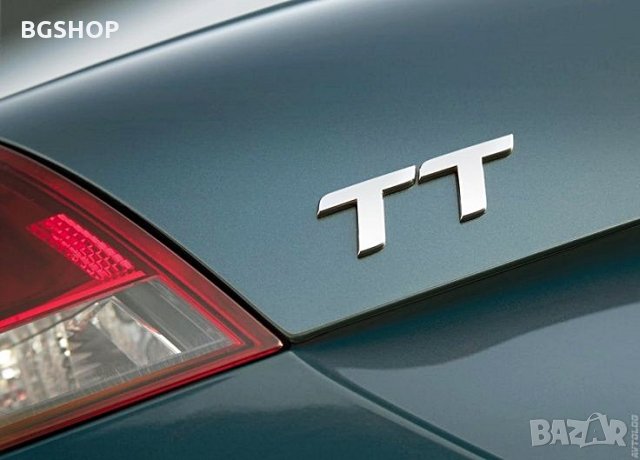 Емблема за Audi TT / Ауди ТТ - Silver, снимка 2 - Аксесоари и консумативи - 35374424