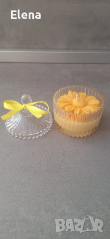 Апоматни соеви свещи, снимка 4 - Декорация за дома - 53925652