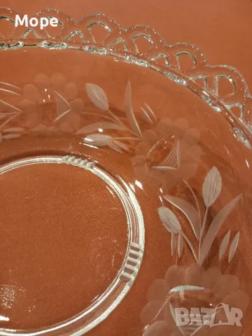 Кристална купа фруктиера Нова , снимка 4 - Декорация за дома - 49538546