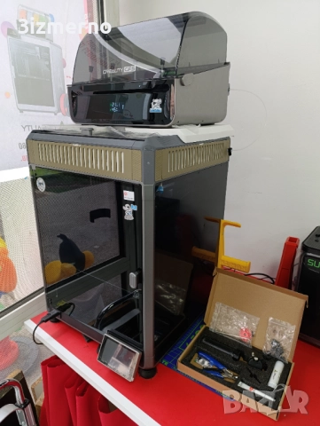 (ИЗПОЛВАН) CFS + 3D Принтер FDM Creality K1 MAX 300x300x300mm 600mm/s ( с цветна система CFS), снимка 12 - Принтери, копири, скенери - 52399619